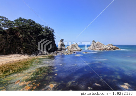 笹川流眼鏡岩海岸 笹川流眼鏡岩海岸 139282153