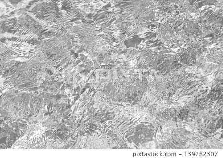 Monochrome ripples on the water's surface Monochrome ripples on the water's surface 139282307