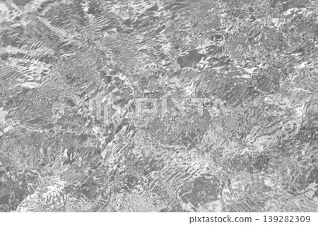 Monochrome ripples on the water's surface Monochrome ripples on the water's surface 139282309