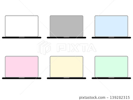 Colorful TV icon set: Simple video equipment illustrations. Colorful TV icon set: Simple video equipment illustrations. 139282315