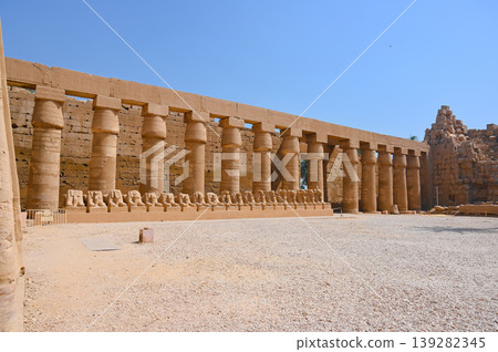 Karnak Temple, First Courtyard, Luxor Karnak Temple, First Courtyard, Luxor 139282345