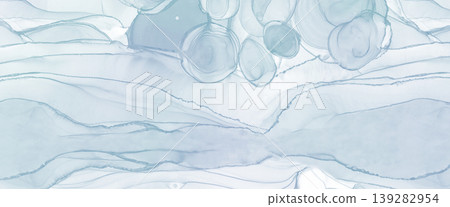 淺藍色水彩紋理背景素材-精緻時尚的設計 淺藍色水彩紋理背景素材-精緻時尚的設計 139282954