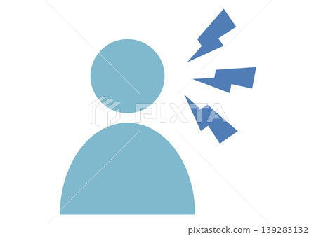 Noisy person, noise, nuisance, icon, vector illustration Noisy person, noise, nuisance, icon, vector illustration 139283132