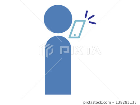 A person taking a photo with a smartphone - Pictogram, icon, vector illustration A person taking a photo with a smartphone - Pictogram, icon, vector illustration 139283135