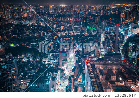 Night view of Tokyo Night view of Tokyo 139283617