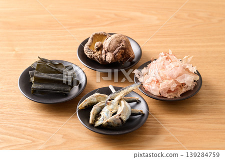 四種高湯原料 四種高湯原料 139284759