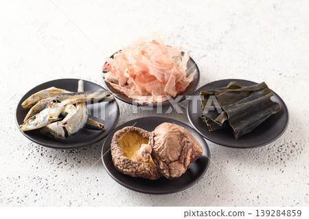 四種高湯原料 四種高湯原料 139284859