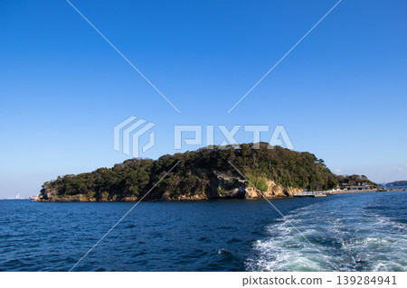 [Sarushima Island, Yokosuka City, Kanagawa Prefecture] Sarushima Island Sightseeing 139284941