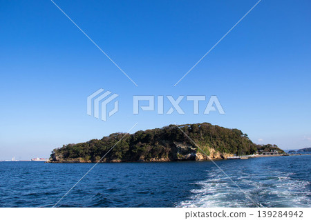 [Sarushima Island, Yokosuka City, Kanagawa Prefecture] Sarushima Island Sightseeing 139284942