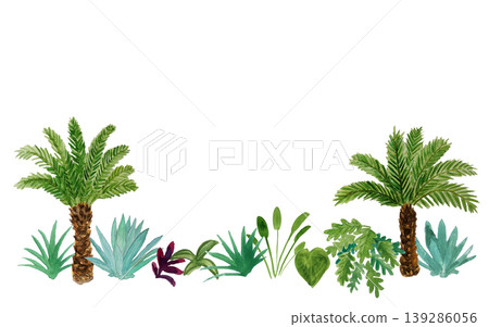 熱帶植物水彩畫 熱帶植物水彩畫 139286056