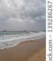 This is the scenery of Sampo Beach in Korea. 139286267