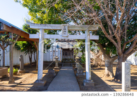 Higashimine Shrine, located within Narita Airport in Chiba Prefecture. Higashimine Shrine, located within Narita Airport in Chiba Prefecture. 139286648