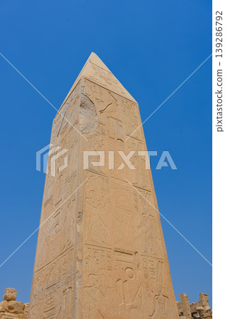 Karnak Temple, Queen Hatshepsut, fallen obelisk, Luxor 139286792