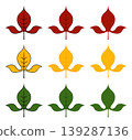 It is an illustration of a leaf. 139287136