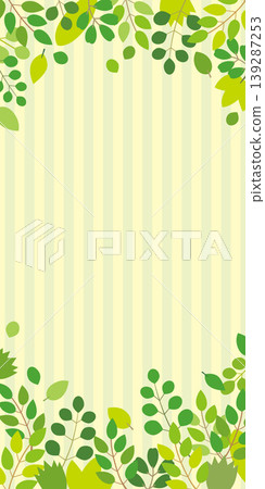 Natural, fresh green vertical background material/stripes Natural, fresh green vertical background material/stripes 139287253