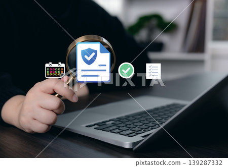 Document Verification and Compliance Check Concept 139287332