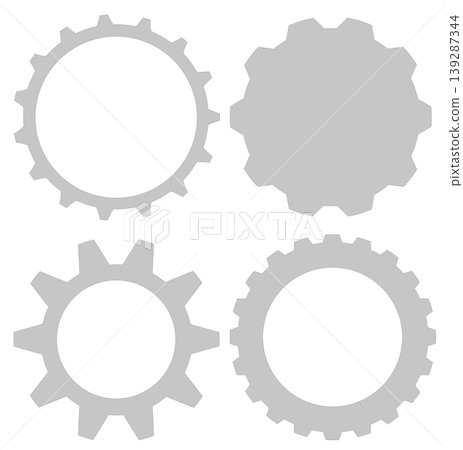 This is an illustration of a gear. This is an illustration of a gear. 139287344