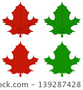 It is an illustration of a leaf. 139287428