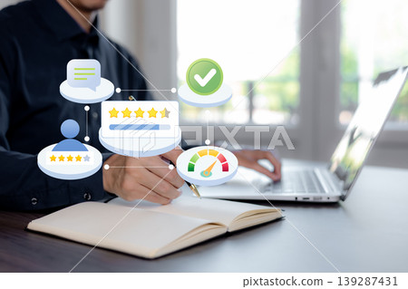 Customer Feedback and Service Performance Evaluation Concept 139287431