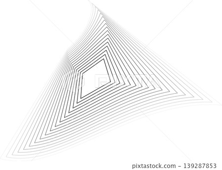 Square amorphous shapes with blending line gradient Square amorphous shapes with blending line gradient 139287853