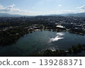 Aerial footage of Fukuoka City taken from Ohori Park in Fukuoka using a drone. 139288371