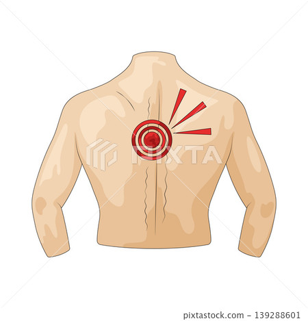 Illustration of Back pain Illustration of Back pain 139288601