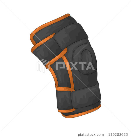 Illustration of Knee Support Illustration of Knee Support 139288623