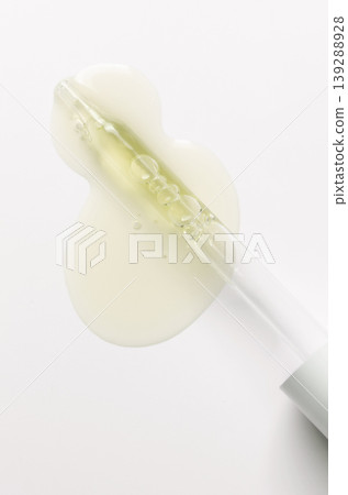 Transparent cosmetic product. Face serum or cleanser gel or body moisturizing gel. Transparent cosmetic product. Face serum or cleanser gel or body moisturizing gel. 139288928