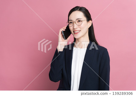 Young woman in a business suit Business image 139289306