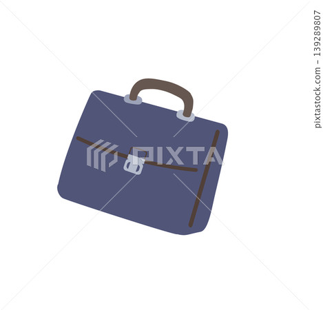 Illustration of a business bag - Father's Day gift - Simple bag Illustration of a business bag - Father's Day gift - Simple bag 139289807