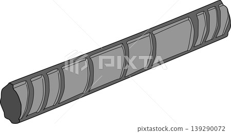 metal reinforcement bars Isometric View 139290072
