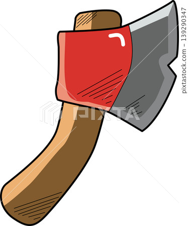 The axe icon. Flat illustration axe vector icon for web design The axe icon. Flat illustration axe vector icon for web design 139290347
