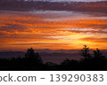 Sunrise over Mount Adatara 139290383