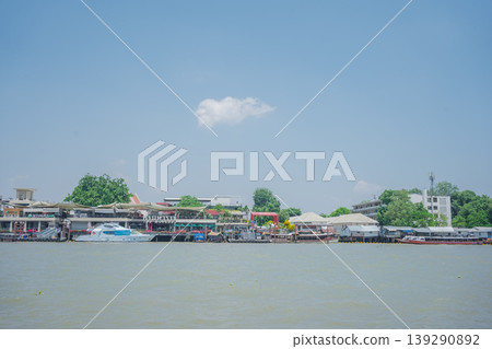 summer travel with bangkok city travel and lifestyle transportation by boat summer travel with bangkok city travel and lifestyle transportation by boat 139290892