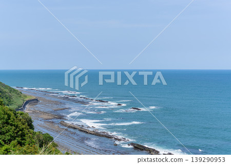The spectacular scenery of the Nichinan Coast 139290953