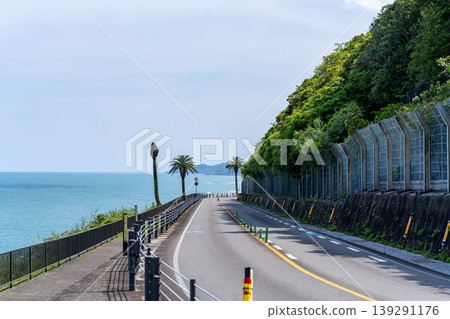 日南海岸沿線的道路 日南海岸沿線的道路 139291176