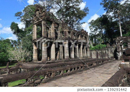Cambodia Angkor ruins Preah Khan Cambodia Angkor ruins Preah Khan 139291442