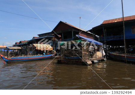 Cambodia Tonle Sap Lake Cambodia Tonle Sap Lake 139292494