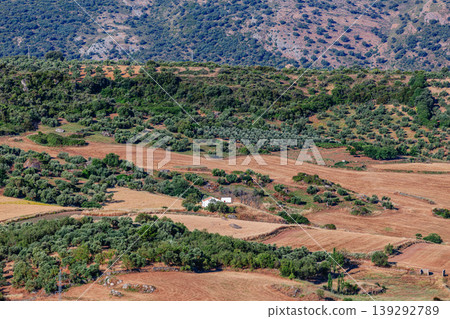 Landscape near the city of Ronda, Andalusia, Spain 139292789