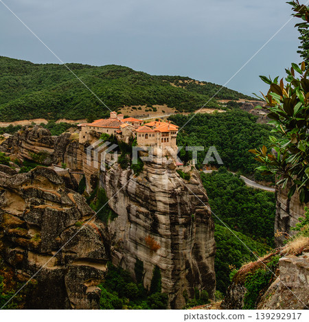 Great Monastery of Varlaam on the high rock in Meteora, Thessaly, Greece 139292917