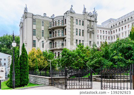 House with Chimaeras or Horodecki House - Art Nouveau building - Kiev, Ukrain House with Chimaeras or Horodecki House - Art Nouveau building - Kiev, Ukrain 139292923
