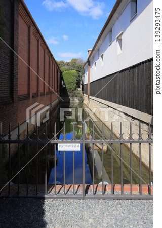 Remains of the inner moat of the magistrate's office at Kurashiki Ivy Square Remains of the inner moat of the magistrate's office at Kurashiki Ivy Square 139293475