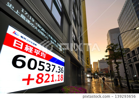東京城市景觀股價首次突破6萬日圓大關,收在60537.36日圓。該股僅用了六個月就達到了6萬日圓大關,創下了有史以來最快的紀錄。 東京城市景觀股價首次突破6萬日圓大關,收在60537.36日圓。該股僅用了六個月就達到了6萬日圓大關,創下了有史以來最快的紀錄。 139293656