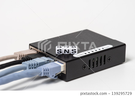SNS text and network hub SNS text and network hub 139295729