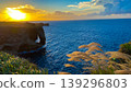 Sunset and sea 139296803