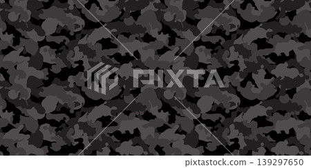 Camouflage seamless pattern texture background material Camouflage seamless pattern texture background material 139297650