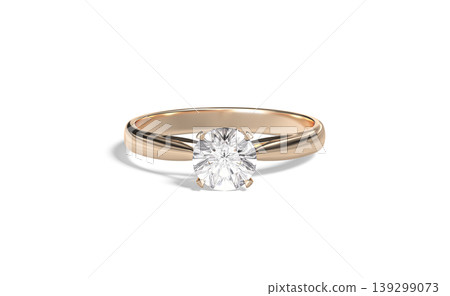 Blank gold ring with diamond mockup png, front view, transparent background, 3d rendering. Empty fiancee round precious jewelry for marriage mockup cut out. Wealth present for wedding template. Blank gold ring with diamond mockup png, front view, transparent background, 3d rendering. Empty fiancee round precious jewelry for marriage mockup cut out. Wealth present for wedding template. 139299073