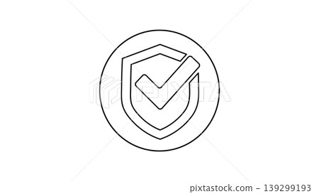 Verified Security Shield Icon With Check Mark Badge For Protection And Approval Concepts Verified Security Shield Icon With Check Mark Badge For Protection And Approval Concepts 139299193
