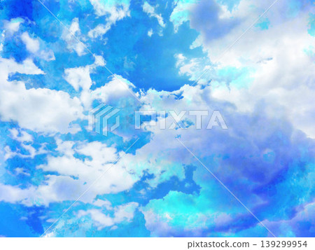 Sky, clouds, blue sky, landscape, sunny, blue, Japan, clear weather, blue, copy space, background, city, Sky, clouds, blue sky, landscape, sunny, blue, Japan, clear weather, blue, copy space, background, city, 139299954