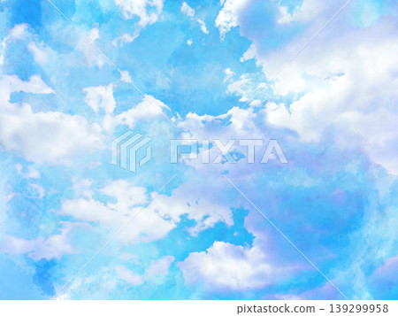 Sky, clouds, blue sky, landscape, sunny, blue, Japan, clear weather, blue, copy space, background, city, Sky, clouds, blue sky, landscape, sunny, blue, Japan, clear weather, blue, copy space, background, city, 139299958